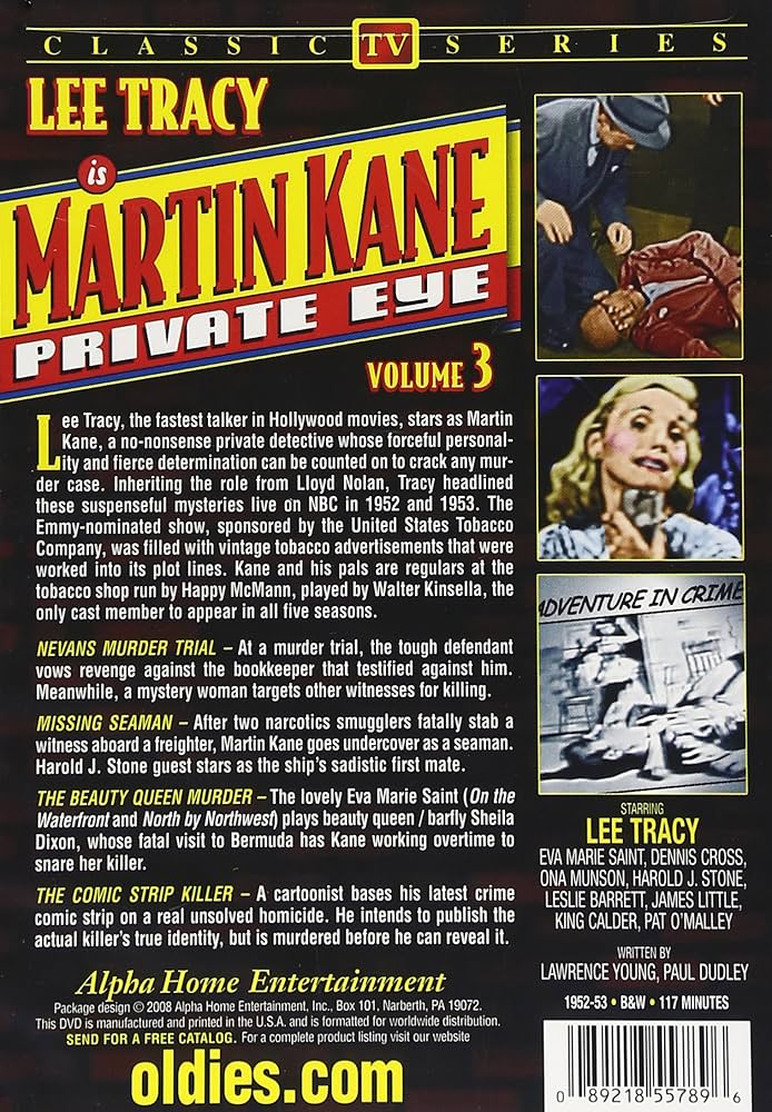 その他 Martin Kane Private Eye 3 [DVD] Martin Kane Private Eye - Volume 3 : Amazon.com.au: Movies & TV